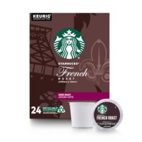 Starbucks Dark Roast K-Cup Coffee Pods — French Roast for Keurig Brewers