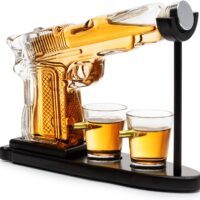 The Wine Savant Gifts for Men Dad Whiskey Decanter